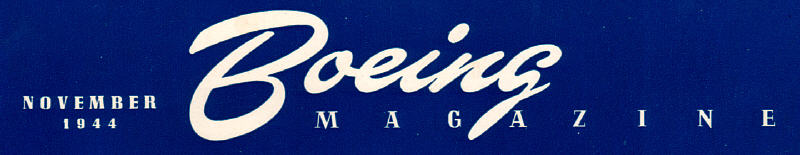 Boeing Magazine, November 1944